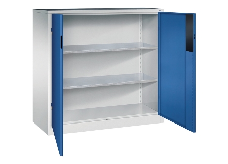 C+P Beistell-Werkzeugschrank schwere Lasten 8831-052 Acurado 1 Fachboden ERGO-Lock 4.0 (HxBxT) 1000x1200x500mm 7035/5023