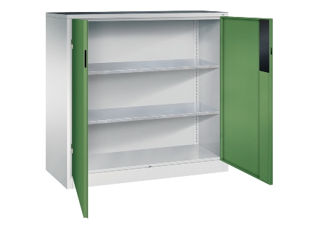 C+P Beistell-Werkzeugschrank schwere Lasten 8831-052 Acurado 1 Fachboden ERGO-Lock 4.0 (HxBxT) 1000x1200x500mm 7035/5023