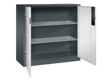 C+P Beistell-Werkzeugschrank schwere Lasten 8831-052 Acurado 1 Fachboden ERGO-Lock 4.0 (HxBxT) 1000x1200x500mm 7035/5023
