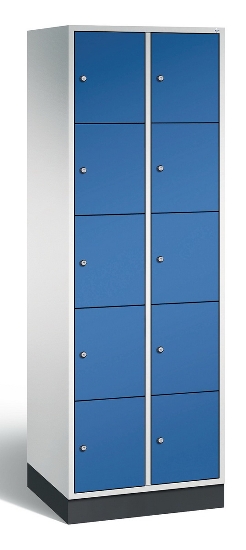 CP Schließfachschrank 8570-x01 S 4000 Intro 5 Fächer übereinander (HxBxT) 1950x500mm