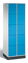 CP Schließfachschrank 8570-x01 S 4000 Intro 5 Fächer übereinander (HxBxT) 1950x500mm