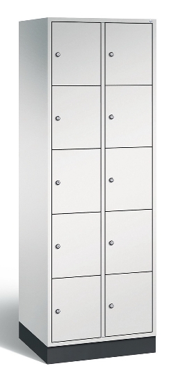 CP Schließfachschrank 8570-x01 S 4000 Intro 5 Fächer übereinander (HxBxT) 1950x500mm
