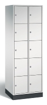 CP Schließfachschrank 8570-x01 S 4000 Intro 5 Fächer übereinander (HxBxT) 1950x500mm