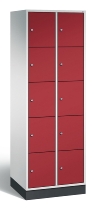 CP Schließfachschrank 8570-x01 S 4000 Intro 5 Fächer übereinander (HxBxT) 1950x500mm
