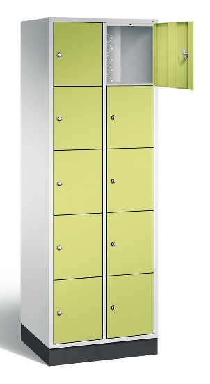 CP Schließfachschrank 8570-x01 S 4000 Intro 5 Fächer übereinander (HxBxT) 1950x500mm
