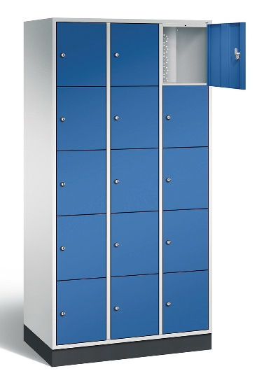 CP Schließfachschrank 8570-x01 S 4000 Intro 5 Fächer übereinander (HxBxT) 1950x500mm
