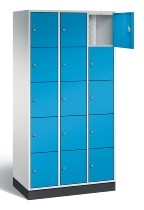CP Schließfachschrank 8570-x01 S 4000 Intro 5 Fächer übereinander (HxBxT) 1950x500mm