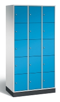 CP Schließfachschrank 8570-x01 S 4000 Intro 5 Fächer übereinander (HxBxT) 1950x500mm