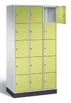 CP Schließfachschrank 8570-x01 S 4000 Intro 5 Fächer übereinander (HxBxT) 1950x500mm