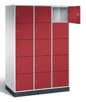 CP Schließfachschrank 8570-302/3 S 4000 Intro 3x 5 Fächer übereinander (HxBxT) 1950x1220x500/600mm