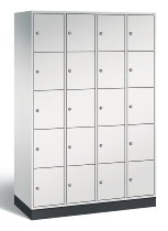 CP Schließfachschrank 8570-x01 S 4000 Intro 5 Fächer übereinander (HxBxT) 1950x500mm