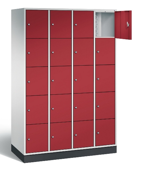 CP Schließfachschrank 8570-x01 S 4000 Intro 5 Fächer übereinander (HxBxT) 1950x500mm