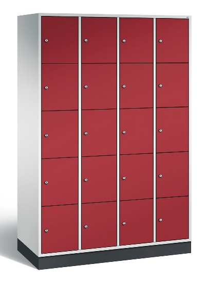 CP Schließfachschrank 8570-x01 S 4000 Intro 5 Fächer übereinander (HxBxT) 1950x500mm