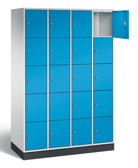 CP Schließfachschrank 8570-x01 S 4000 Intro 5 Fächer übereinander (HxBxT) 1950x500mm