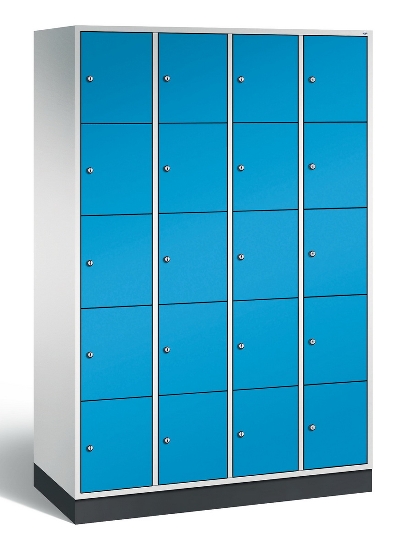 CP Schließfachschrank 8570-x01 S 4000 Intro 5 Fächer übereinander (HxBxT) 1950x500mm