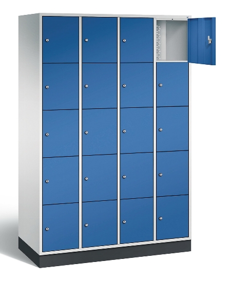 CP Schließfachschrank 8570-x01 S 4000 Intro 5 Fächer übereinander (HxBxT) 1950x500mm