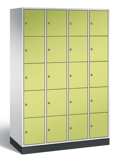 CP Schließfachschrank 8570-x01 S 4000 Intro 5 Fächer übereinander (HxBxT) 1950x500mm