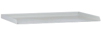 C+P Hinterer Abrollrand 8721-713 Acurado-89 (BxT) 500x500mm Lichtgrau