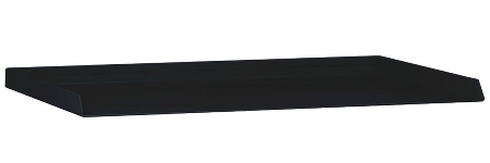 C+P Hinterer Abrollrand 8721-713 Acurado-89 (BxT) 500x500mm Schwarzgrau