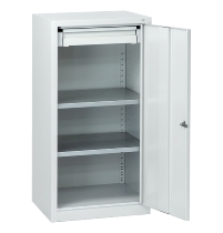 C+P Beistellschrank 88210-00 Serie 89 inkl.2 Fachböden (HxBxT) 1000x1000x500mm 7035/3003