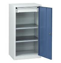 C+P Beistellschrank 88210-00 Serie 89 inkl.2 Fachböden (HxBxT) 1000x1000x500mm 7035/3003