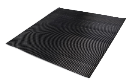 C+P Gummiriefenmatte 8750-00 selbstklebend (BxT) 500x500mm zur Auflage auf den Schrank