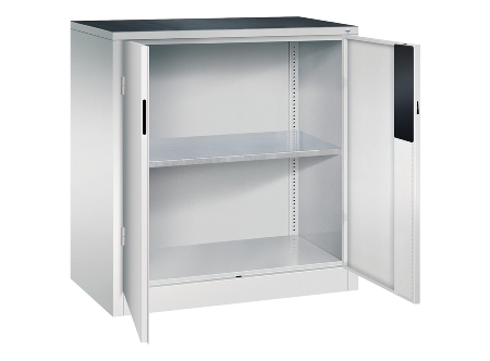 C+P Beistell-Werkzeugschrank schwere Lasten 8831-052 Acurado 1 Fachboden ERGO-Lock 4.0 (HxBxT) 1000x1200x500mm 7035/5023