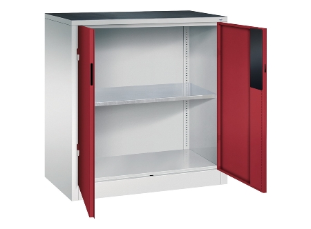 C+P Beistell-Werkzeugschrank schwere Lasten 8831-052 Acurado 1 Fachboden ERGO-Lock 4.0 (HxBxT) 1000x1200x500mm 7035/5023