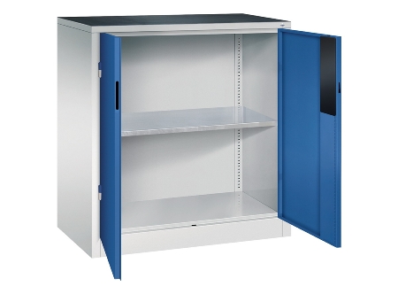 C+P Beistell-Werkzeugschrank schwere Lasten 8831-052 Acurado 1 Fachboden ERGO-Lock 4.0 (HxBxT) 1000x1200x500mm 7035/5023