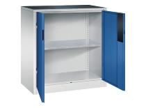 C+P Beistell-Werkzeugschrank schwere Lasten 8831-052 Acurado 1 Fachboden ERGO-Lock 4.0 (HxBxT) 1000x1200x500mm 7035/5023