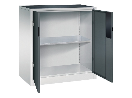 C+P Beistell-Werkzeugschrank schwere Lasten 8831-052 Acurado 1 Fachboden ERGO-Lock 4.0 (HxBxT) 1000x1200x500mm 7035/5023