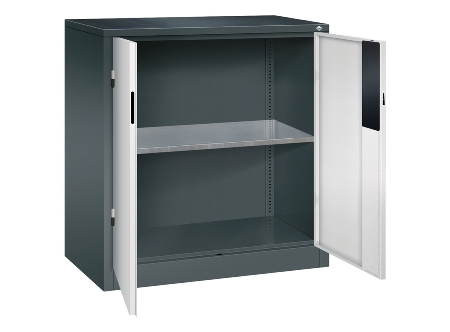 C+P Beistell-Werkzeugschrank schwere Lasten 8831-052 Acurado 1 Fachboden ERGO-Lock 4.0 (HxBxT) 1000x1200x500mm 7035/5023