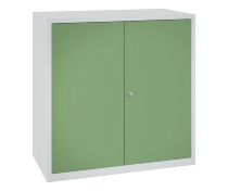 C+P Beistellschrank 88210-00 Serie 89 inkl.2 Fachböden (HxBxT) 1000x1000x500mm 7035/3003