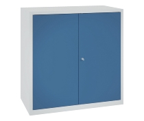 C+P Beistellschrank 88210-00 Serie 89 inkl.2 Fachböden (HxBxT) 1000x1000x500mm 7035/3003