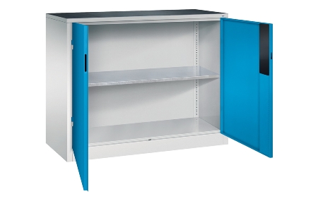 C+P Beistell-Werkzeugschrank schwere Lasten 8831-052 Acurado 1 Fachboden ERGO-Lock 4.0 (HxBxT) 1000x1200x500mm 7035/5023