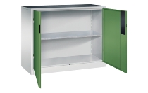 C+P Beistell-Werkzeugschrank schwere Lasten 8831-052 Acurado 1 Fachboden ERGO-Lock 4.0 (HxBxT) 1000x1200x500mm 7035/5023
