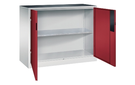 C+P Beistell-Werkzeugschrank schwere Lasten 8831-052 Acurado 1 Fachboden ERGO-Lock 4.0 (HxBxT) 1000x1200x500mm 7035/5023