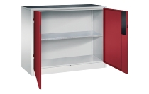 C+P Beistell-Werkzeugschrank schwere Lasten 8831-052 Acurado 1 Fachboden ERGO-Lock 4.0 (HxBxT) 1000x1200x500mm 7035/5023