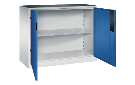 C+P Beistell-Werkzeugschrank schwere Lasten 8831-052 Acurado 1 Fachboden ERGO-Lock 4.0 (HxBxT) 1000x1200x500mm 7035/5023
