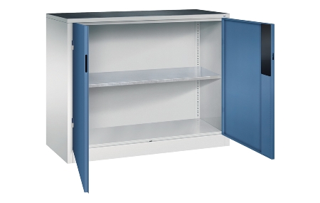 C+P Beistell-Werkzeugschrank schwere Lasten 8831-052 Acurado 1 Fachboden ERGO-Lock 4.0 (HxBxT) 1000x1200x500mm 7035/5023