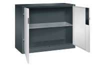 C+P Beistell-Werkzeugschrank schwere Lasten 8831-052 Acurado 1 Fachboden ERGO-Lock 4.0 (HxBxT) 1000x1200x500mm 7035/5023