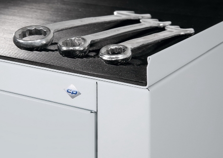 C+P Gummiriefenmatte 88500-00 selbstklebend (BxT) 1000x500mm zur Auflage auf den Schrank