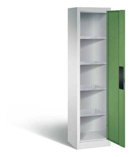 C+P Werkzeugschrank schwere Lasten 8924-052 Acurado 4 Böden ERGO-Lock 4.0 (HxBxT) 1950x930x800mm 7035/5023