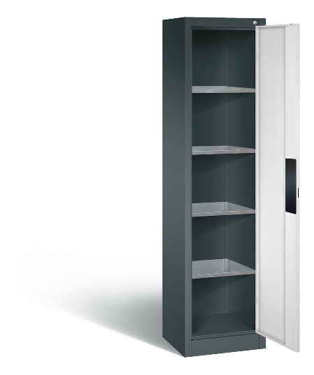C+P Werkzeugschrank schwere Lasten 8924-052 Acurado 4 Böden ERGO-Lock 4.0 (HxBxT) 1950x930x800mm 7035/5023
