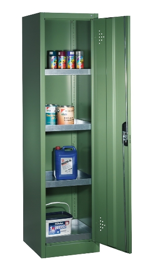 C+P Umweltschrank 8921-315 ACURADO 4 Wannenböden 20l verzinkt ERGO-Lock 4.0 (HxBxT) 1950x930x500mm 7016/7016