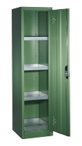 C+P Umweltschrank 8921-315 ACURADO 4 Wannenböden 20l verzinkt ERGO-Lock 4.0 (HxBxT) 1950x930x500mm 7016/7016