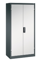 C+P Akkuladeschrank 8921-05E3 Serie 89 COMFORT Stahltüren 3x5 Ladeplätze ERGO-Lock 4.0 (HxBxT) 1950x930x500mm 7035/5010
