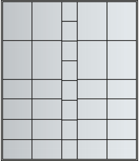 C+P Schubladeneinteilung 8921-3713 mit Kunststoffkästen für Kleinteile Set 32-teilig
