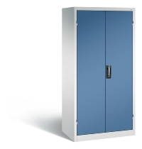 C+P Großraum-Werkzeugschrank 8922-5030 Acurado 3 Schubladen mittig Ergo-Lock Zylinder (HxBxT) 1950x930x600mm 7035/5023