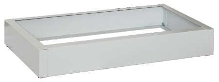 C+P Sockel für Z-Spind BASIS 9-8023-7110 Stahl lackiert Höhe 110 mm (HxBxT) 110x300x490mm